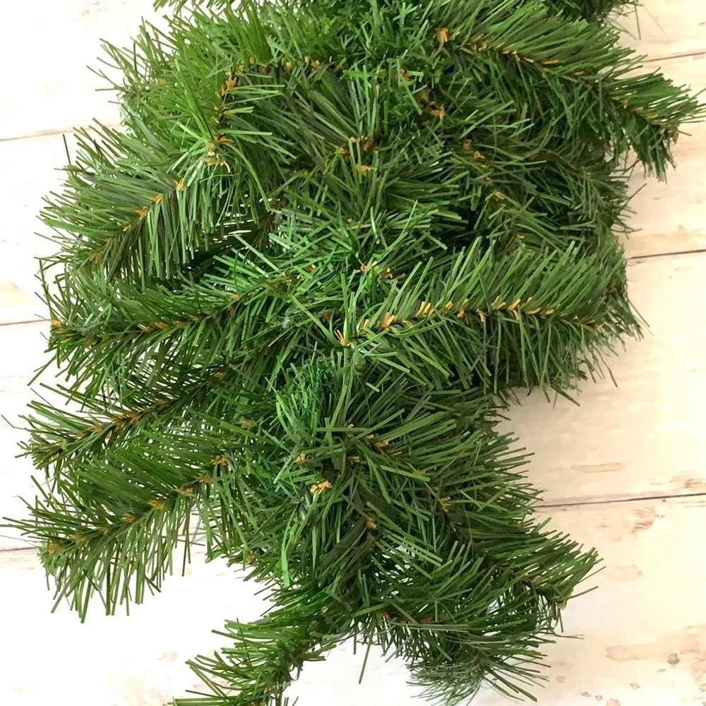 Christmas Holiday Centerpiece DIY Pine Branch Blank Green Faux Plants Artificial